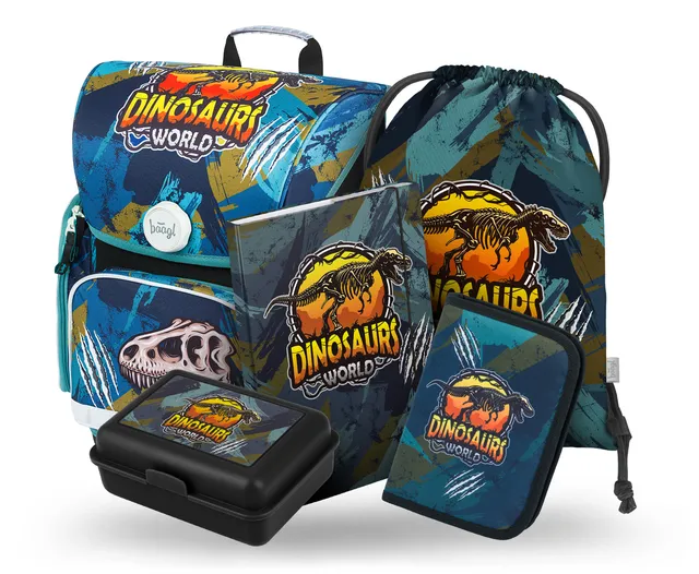 baagl-ergo-dinosaurs-world-ii-set-cartable-19-l-gar-on image 1