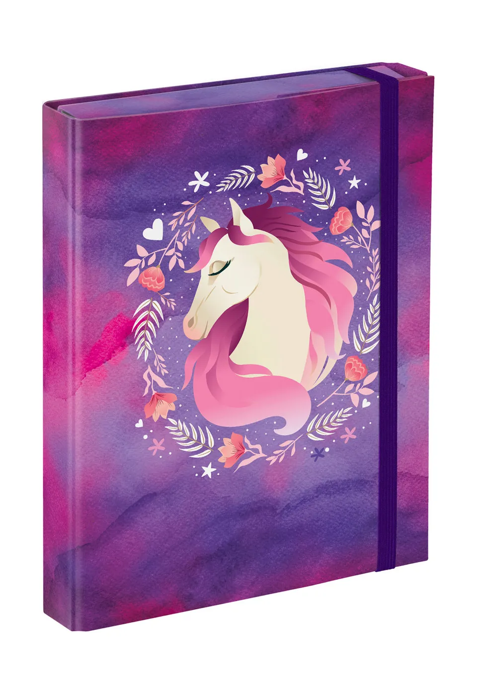 baagl-horse-prot-ge-cahiers-a5-lastique-cheval image 1
