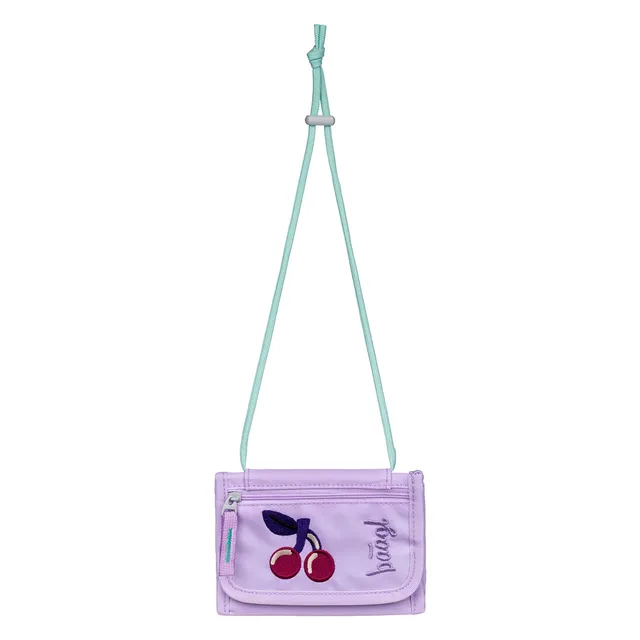 baagl-lavender-portefeuille-enfant-violet-velcro image 1