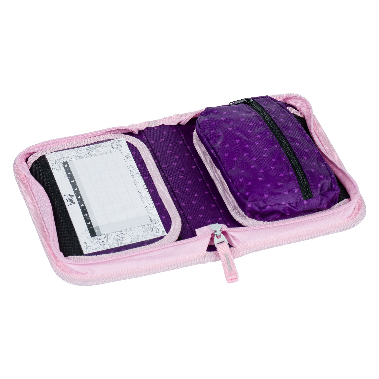 baagl-horse-trousse-scolaire-simple-vide-motif-cheval image 4