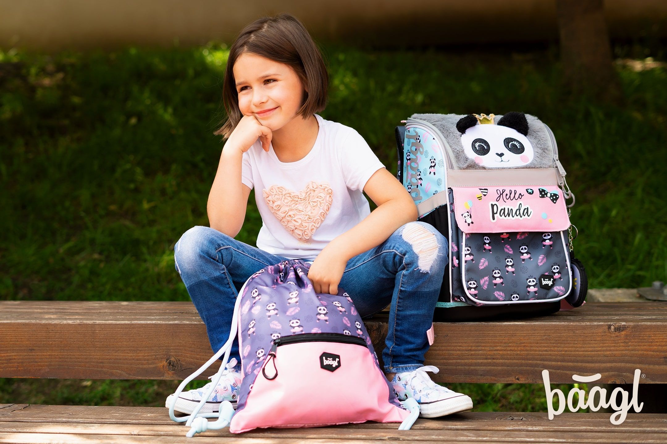 baagl-panda-sac-de-gym-poche-zipp-e-lavable image 7