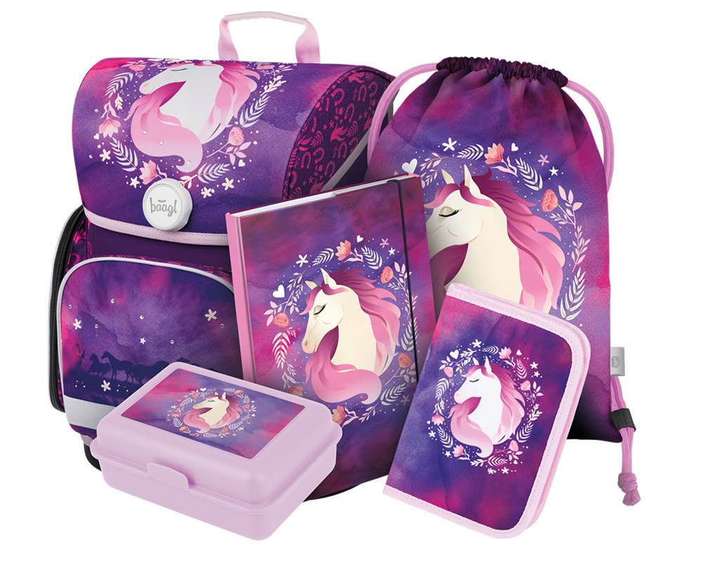baagl-ergo-horse-ii-cartable-scolaire-set-4-pi-ces image 1