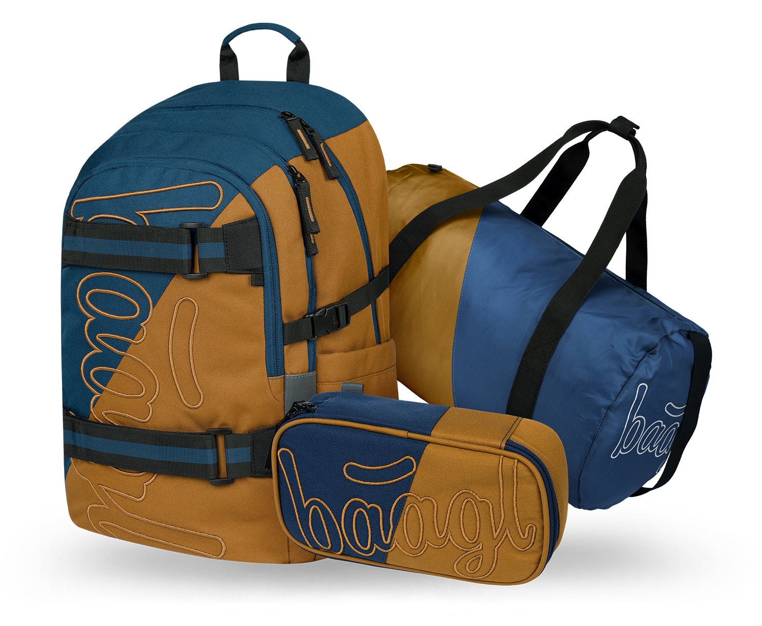 baagl-skate-duo-sac-dos-scolaire-skate-gar-on-recycl image 1