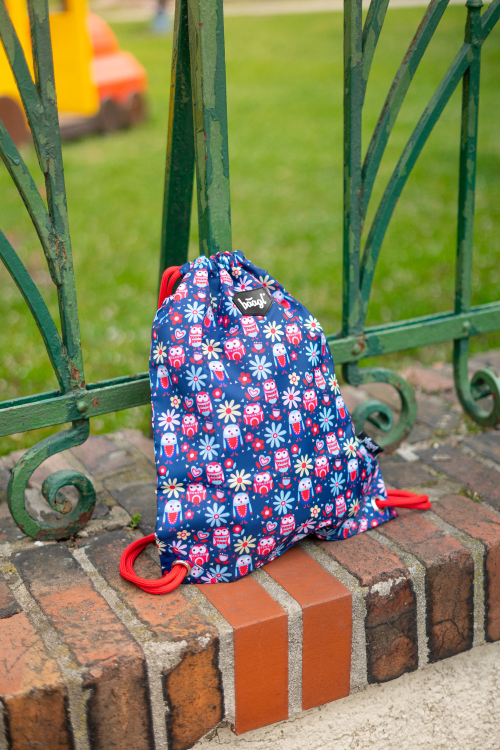 baagl-gym-sac-de-gym-happy-owls-hiboux-lavable image 3
