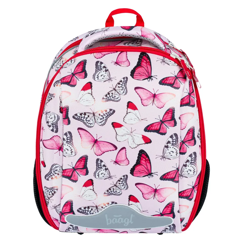 baagl-shelly-red-butterfly-cartable-23-l-l-ger image 1