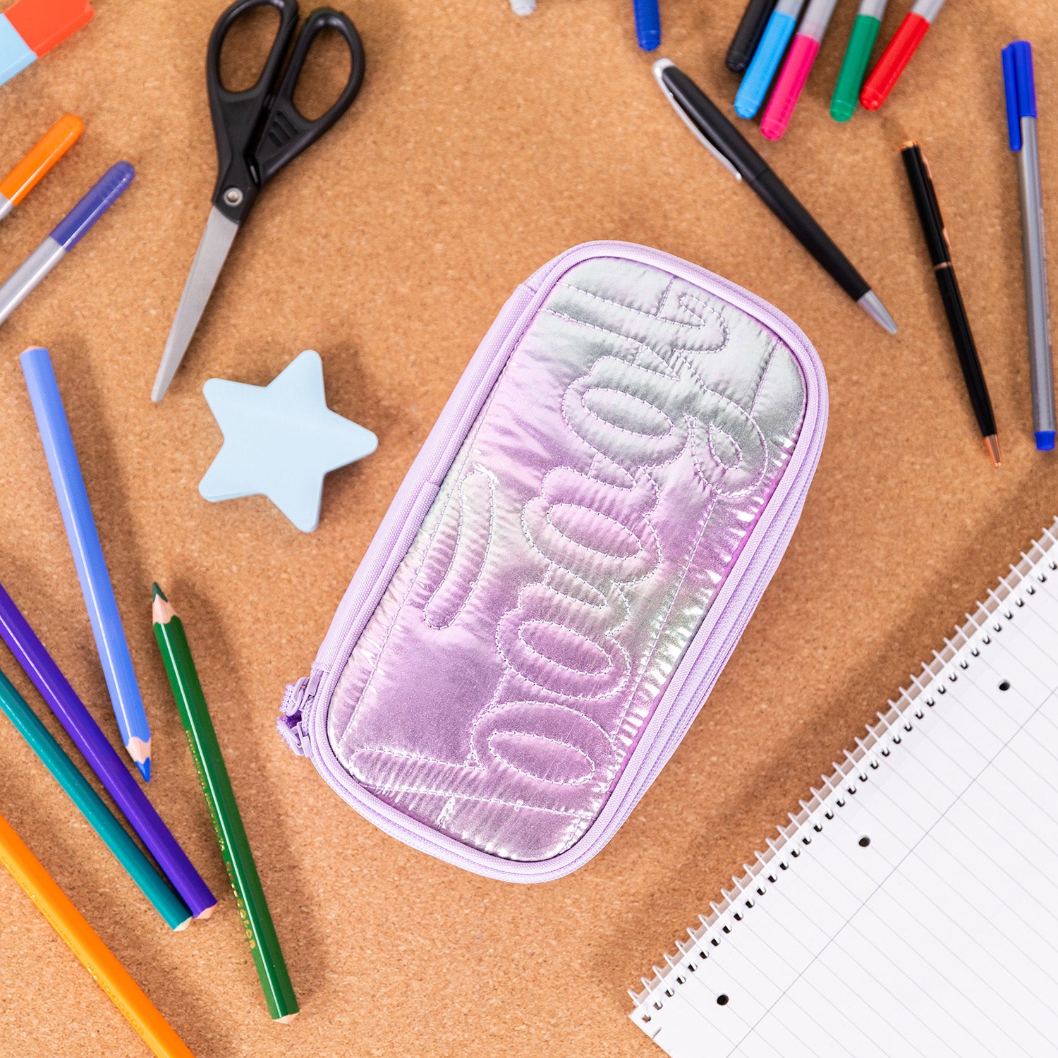 baagl-school-pencil-pouches-lavender-trousse-zip-recycl-e image 5