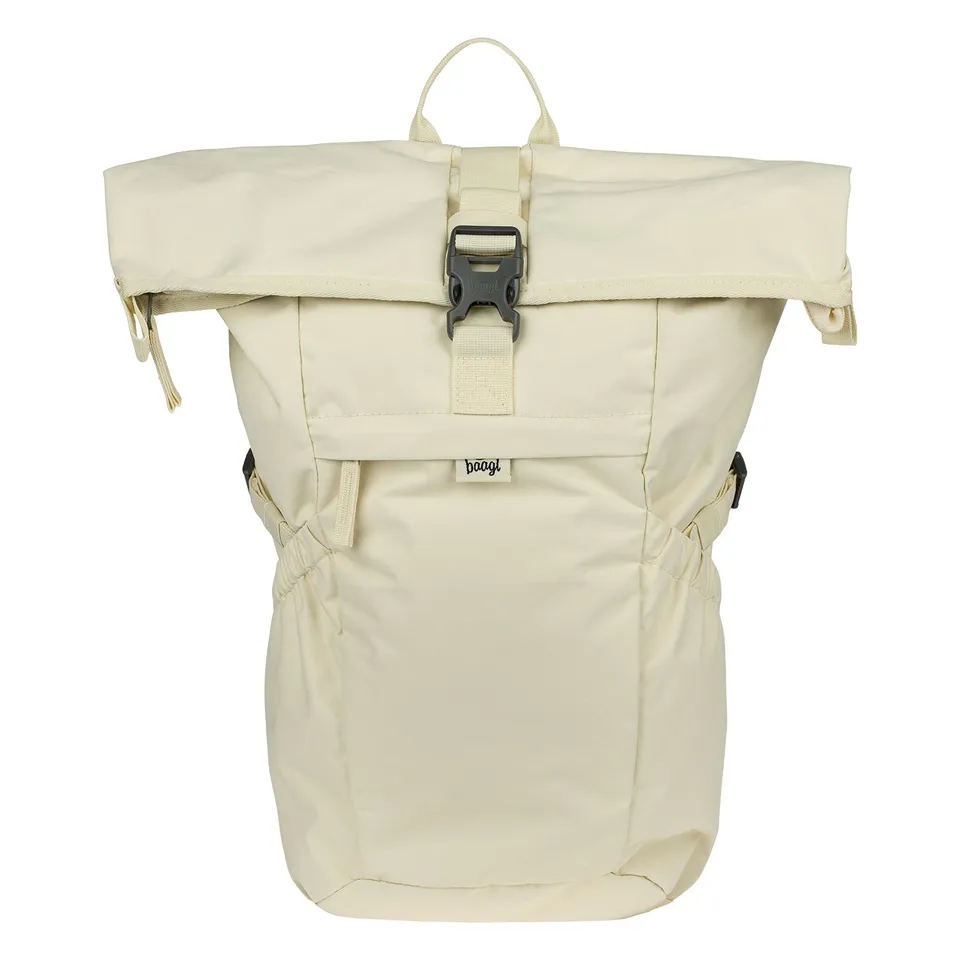baagl-roll-beige-sac-dos-adulte-roll-top-29-l image 1