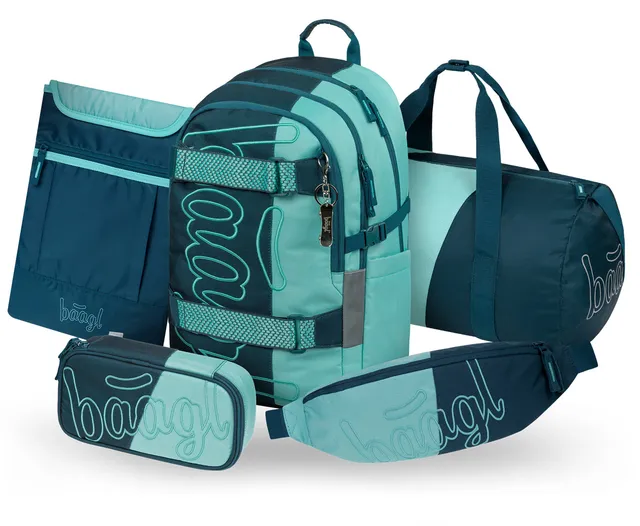 baagl-skate-petrol-ii-kit-scolaire-sac-dos-trousse-recycl image 1