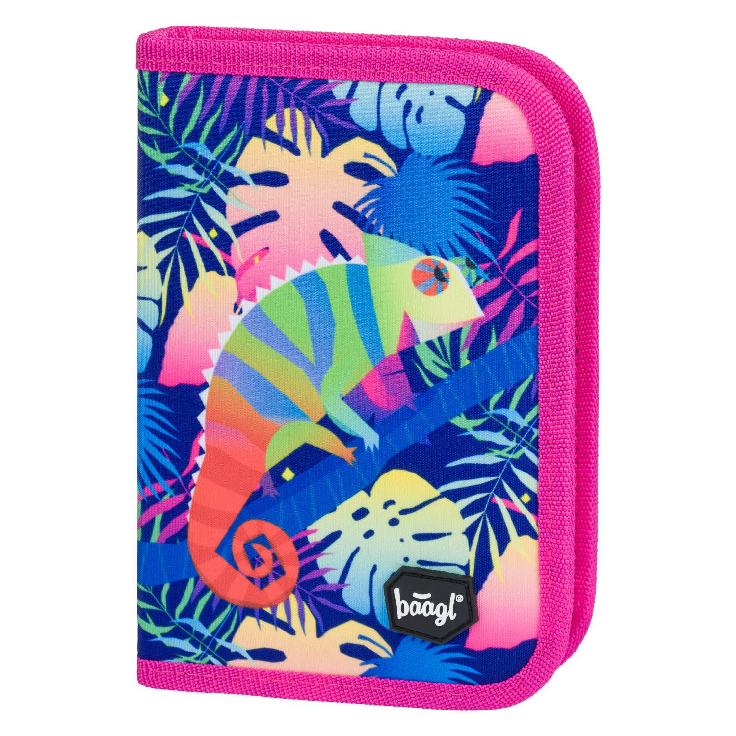 baagl-chameleon-trousse-scolaire-1-compartiment-vide image 1