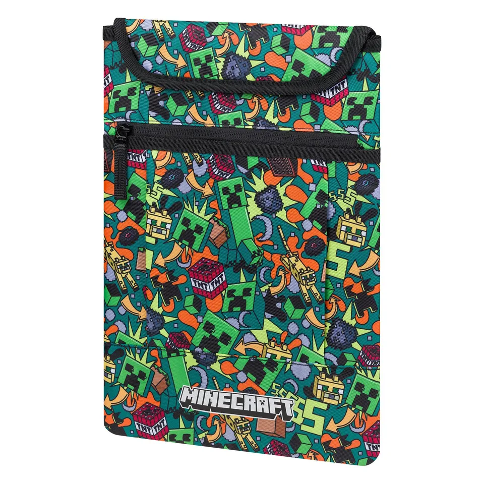 baagl-minecraft-chaos-housse-pc-15-pouces-recycl-e image 1