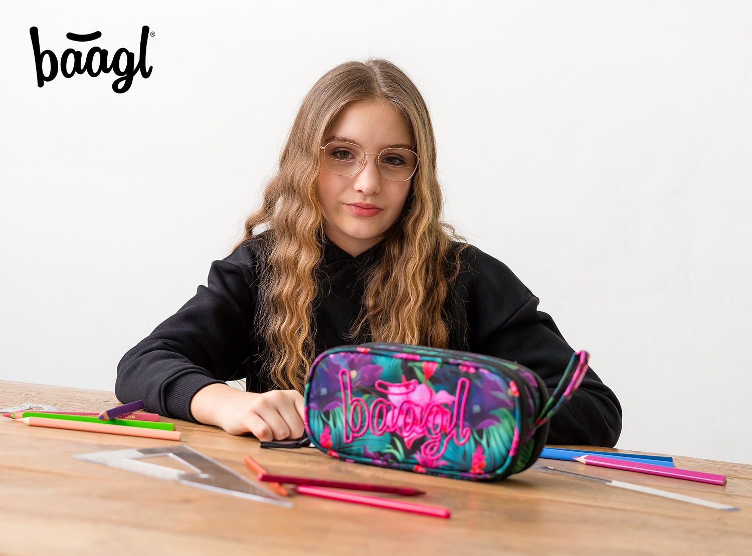 baagl-paradise-trousse-3-compartiments-fille image 7
