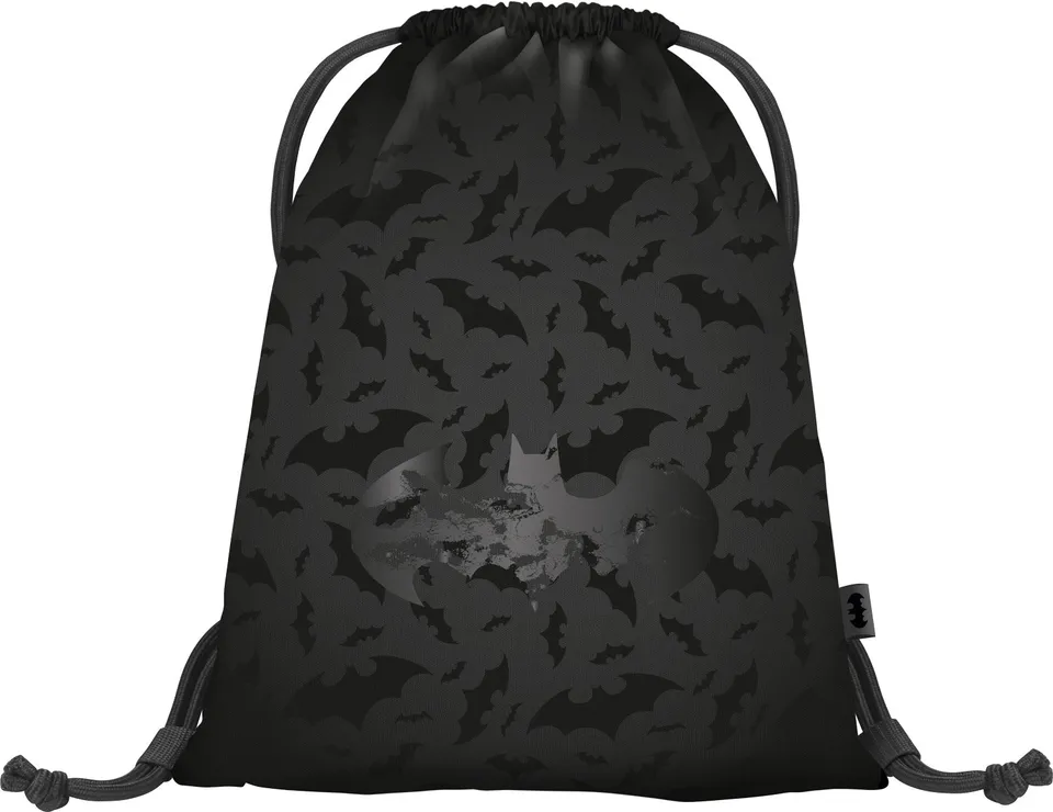 baagl-gym-sacks-batman-black-sac-gym-lavable-enfant image 1