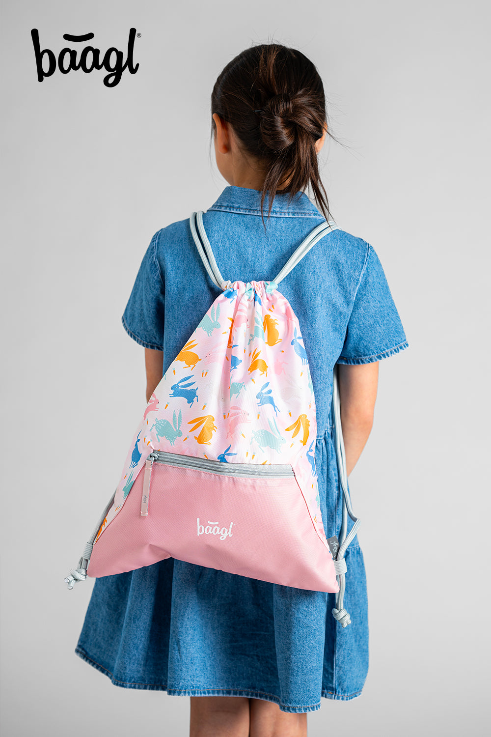 baagl-gym-sacks-bunny-sac-gym-poche-zip-lavable image 5