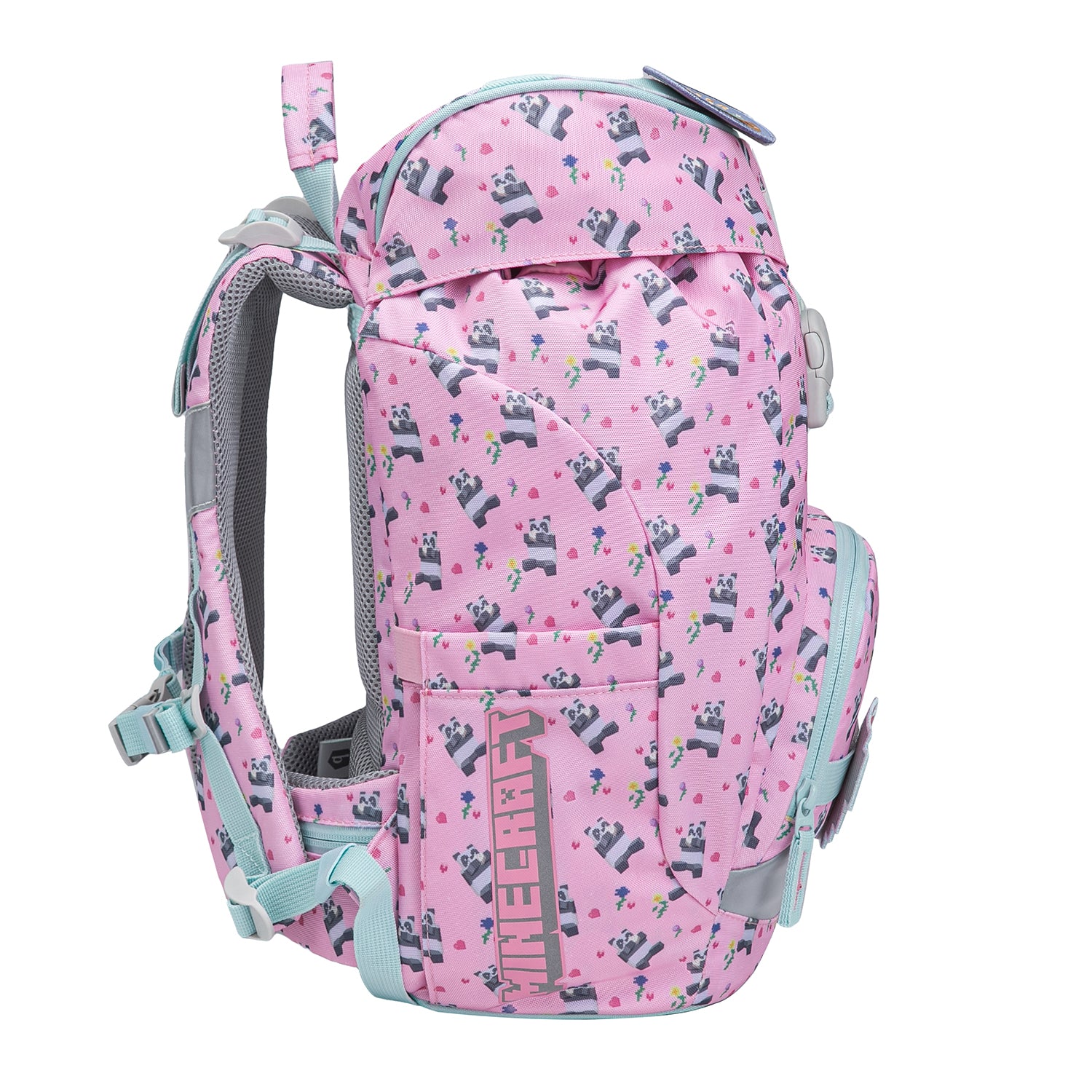 baagl-airy-minecraft-panda-sac-dos-750-g-magn-tique image 3
