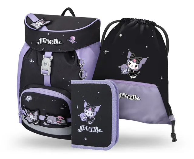 baagl-airy-kuromi-ensemble-scolaire-fille-l-ger-750-g image 1