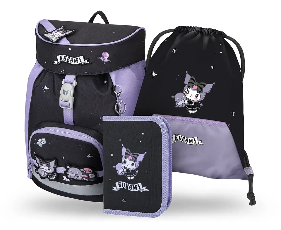 baagl-airy-kuromi-ensemble-scolaire-fille-l-ger-750-g image 1