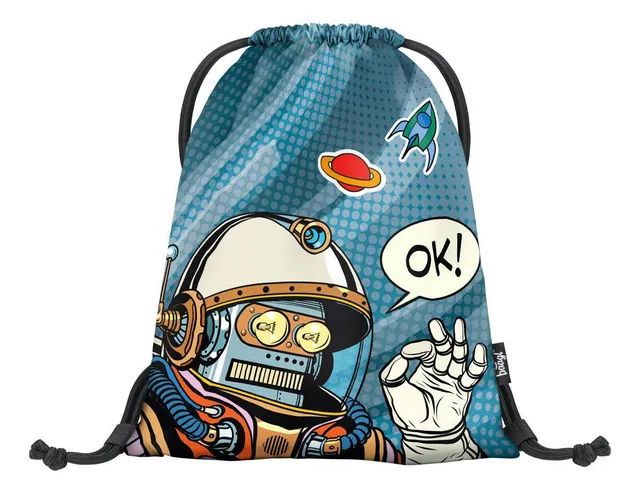 baagl-spaceman-sac-de-gym-lavable-enfant-sport image 1