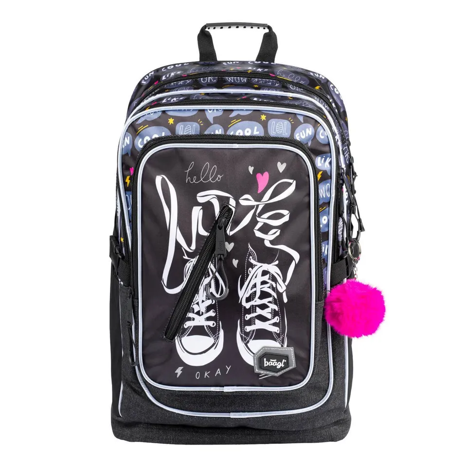 baagl-cubic-sneakers-sac-dos-29-l-ado-fille image 1