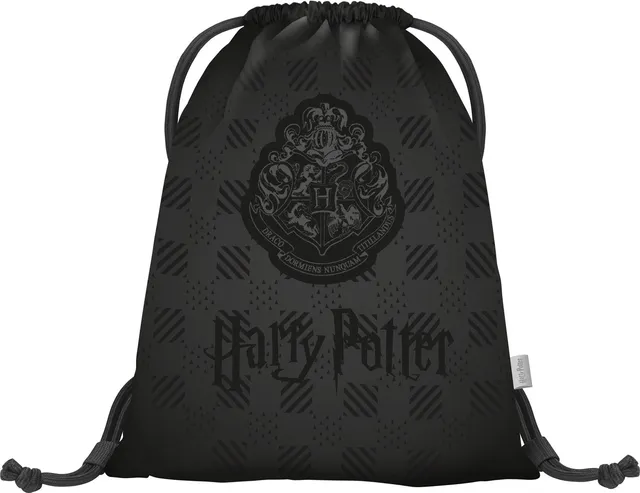 baagl-gym-sac-de-gym-harry-potter-hogwarts-noir-recycl image 1