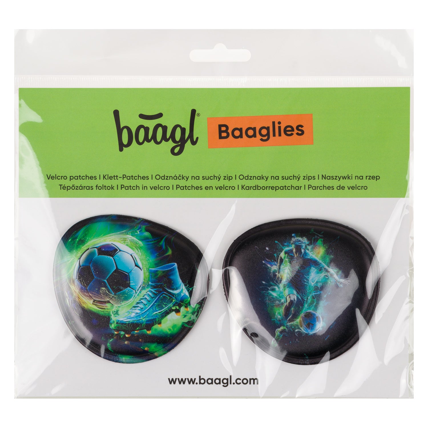 baagl-baaglies-football-patch-velcro-cartable-2-pcs image 4