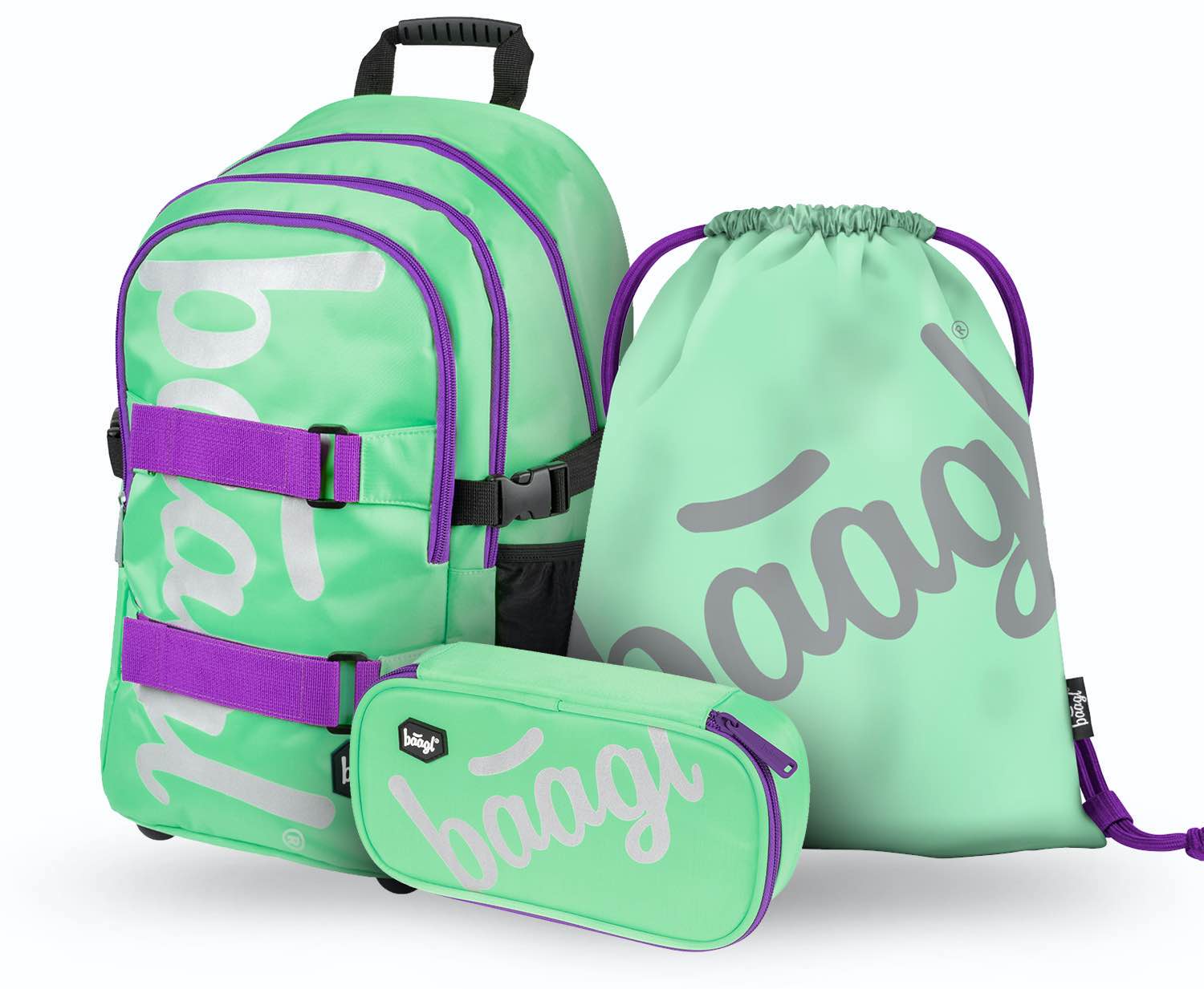 baagl-school-sets-skate-mint-set-scolaire-3-pi-ces-menthe image 1