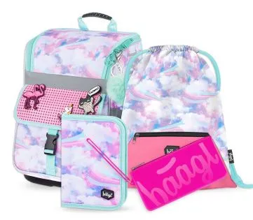baagl-school-sets-zippy-rainbow-cartable-ergonomique-fille image 1