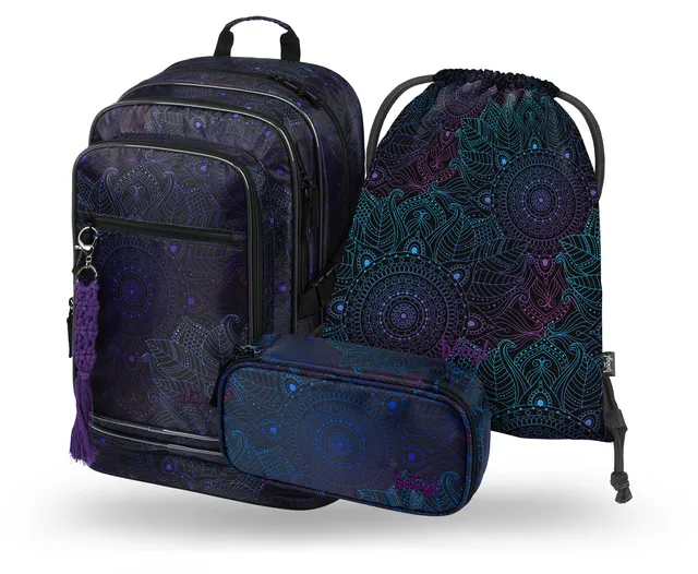 baagl-cubic-zen-set-scolaire-sac-ado image 1
