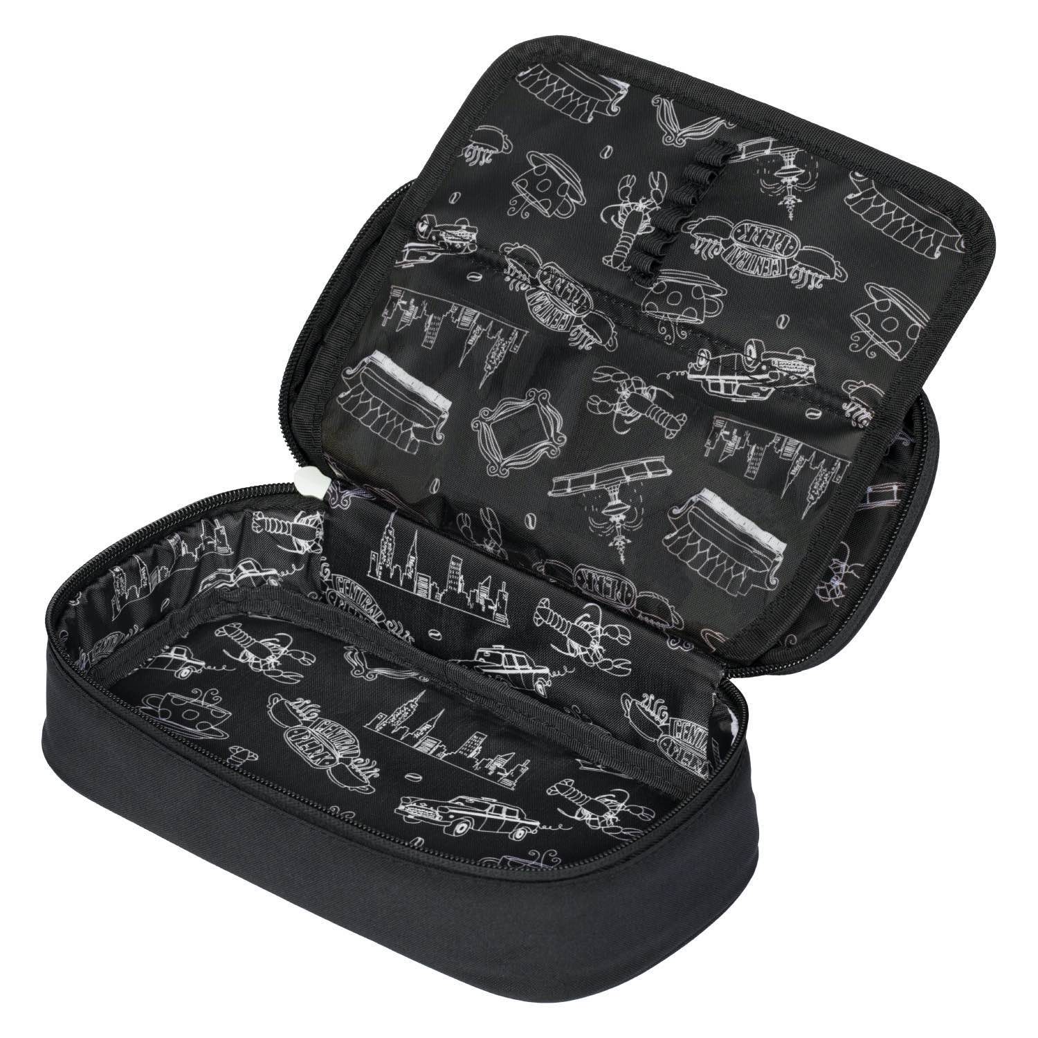 baagl-school-pencil-pouches-trousse-central-perk-vide image 3