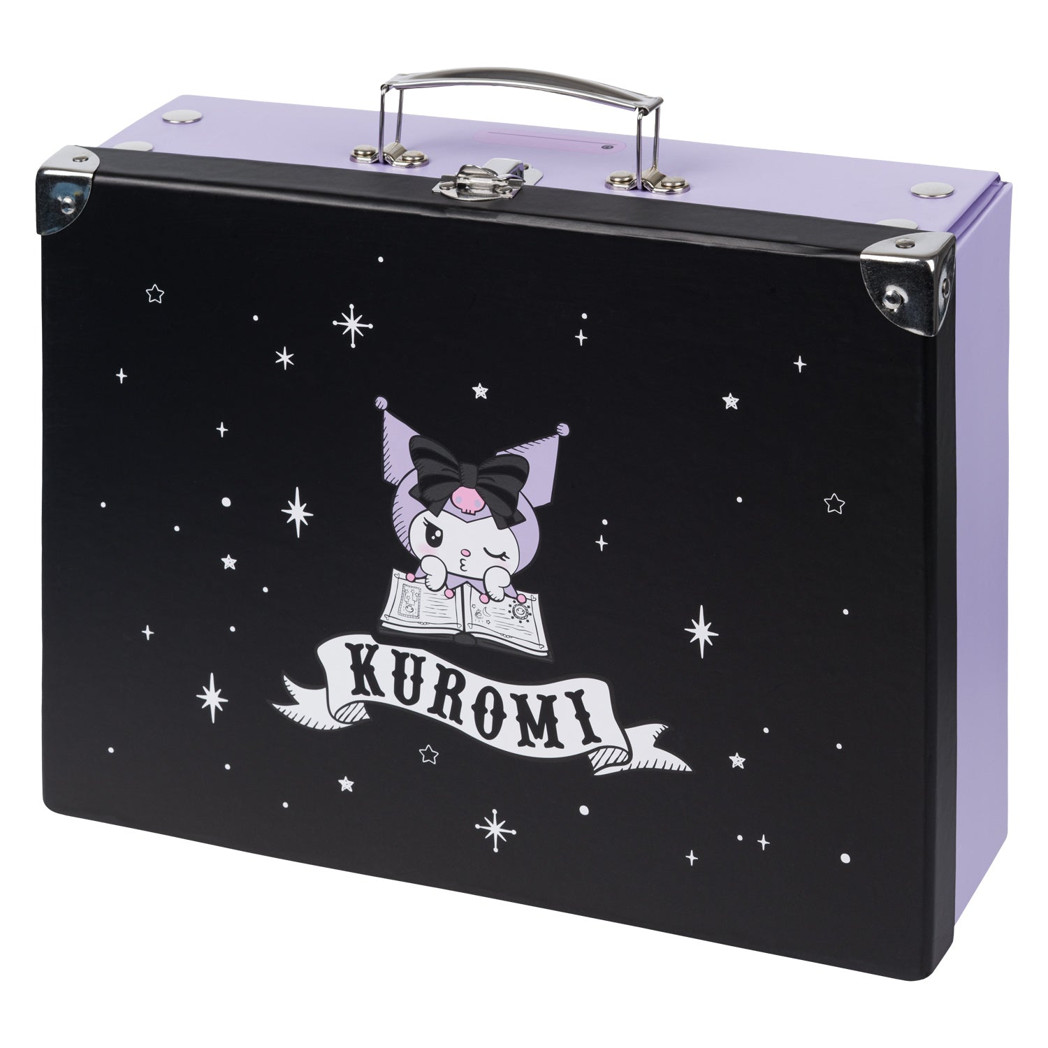 baagl-kuromi-fortune-dream-boite-scolaire-pliable-kuromi image 1