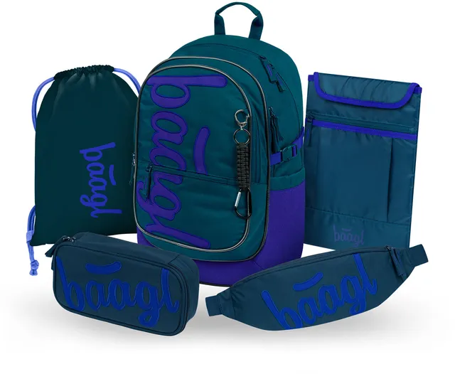 baagl-core-logo-blue-iii-ensemble-sac-dos-25-l-bleu-recycl image 1
