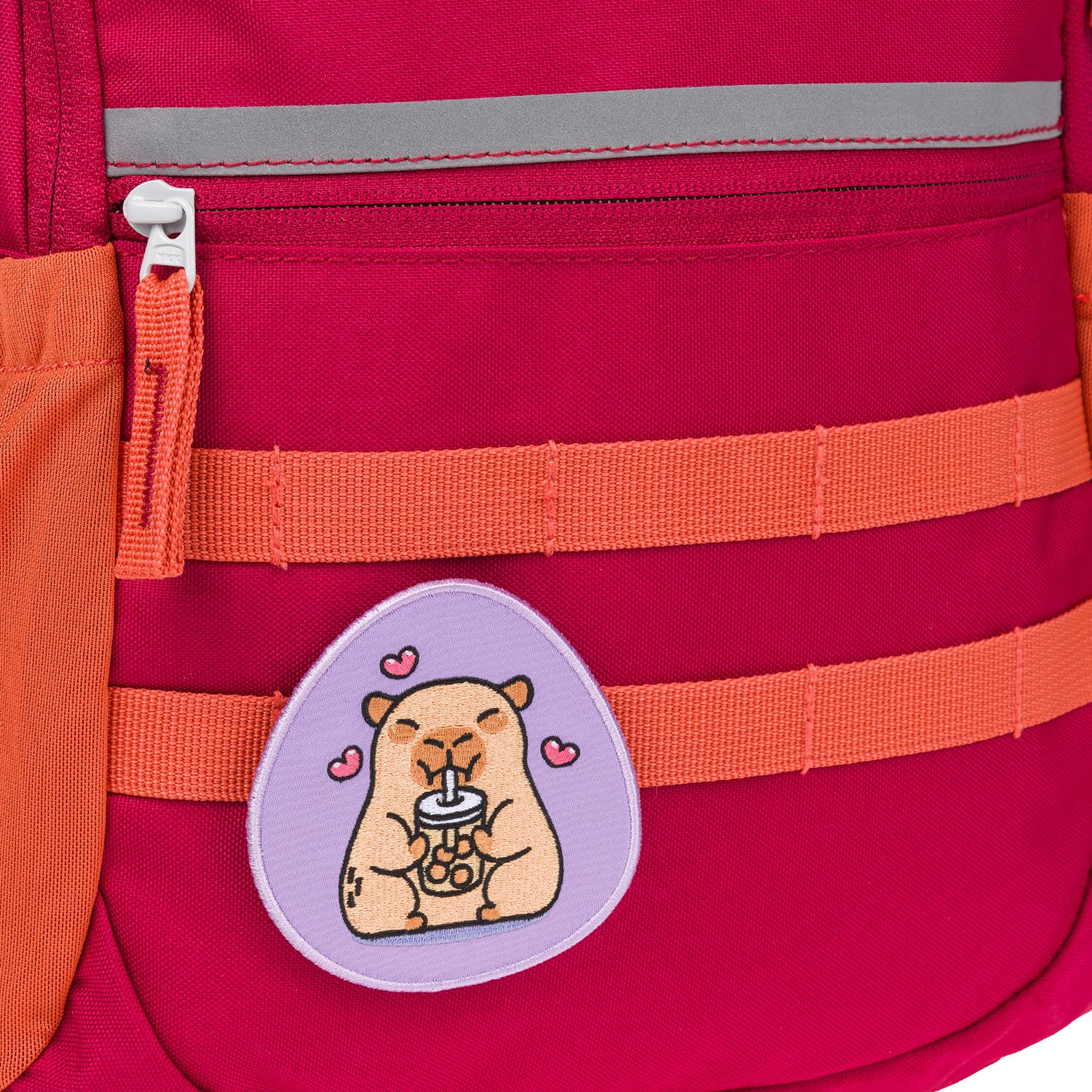 baagl-baaglies-capybara-patch-velcro-cartable-2-pcs image 3