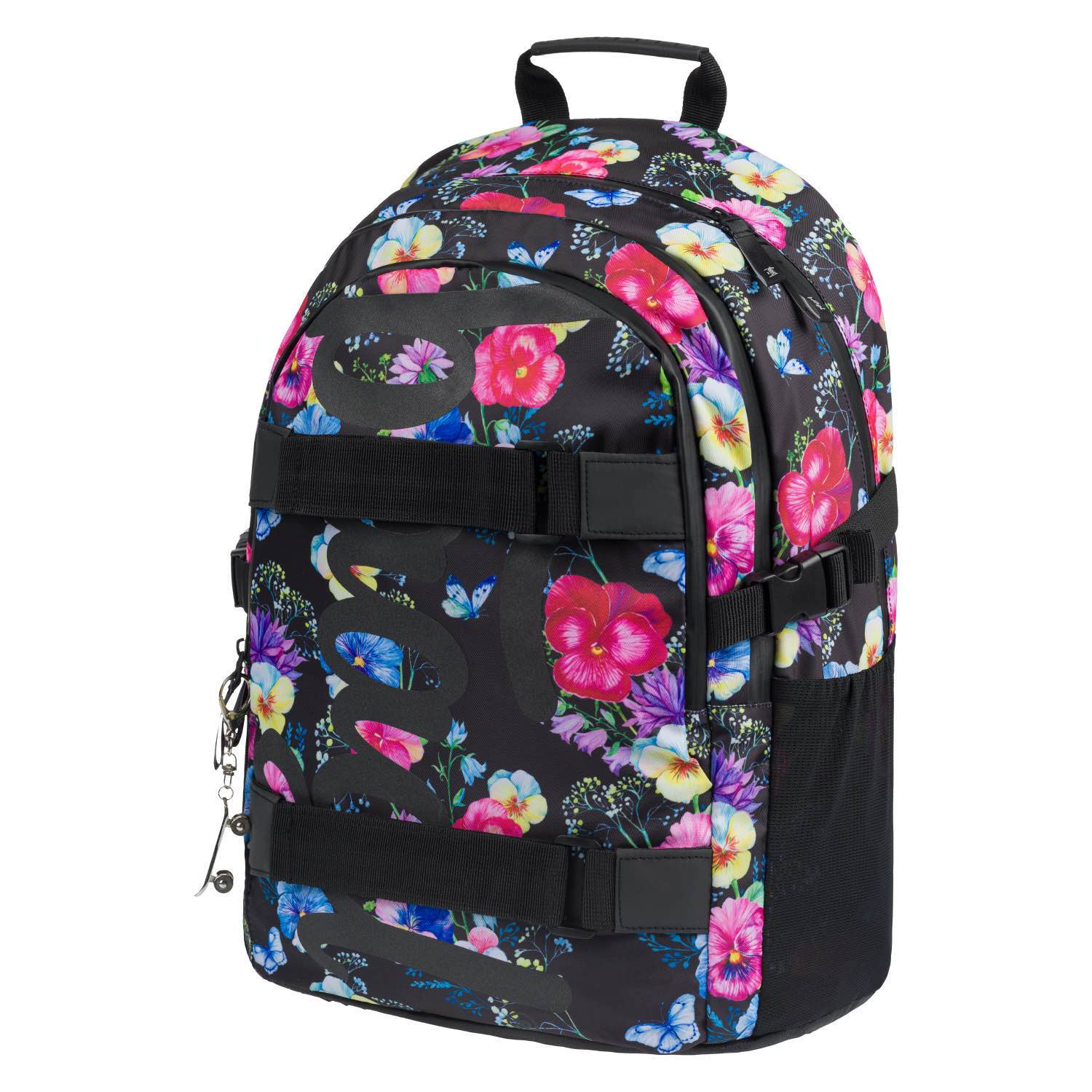 baagl-skate-flowers-sac-dos-25-l-ordinateur-15-pouces image 2