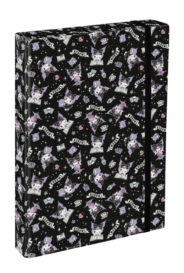 baagl-jumbo-kuromi-black-chemise-scolaire-a4 image 1