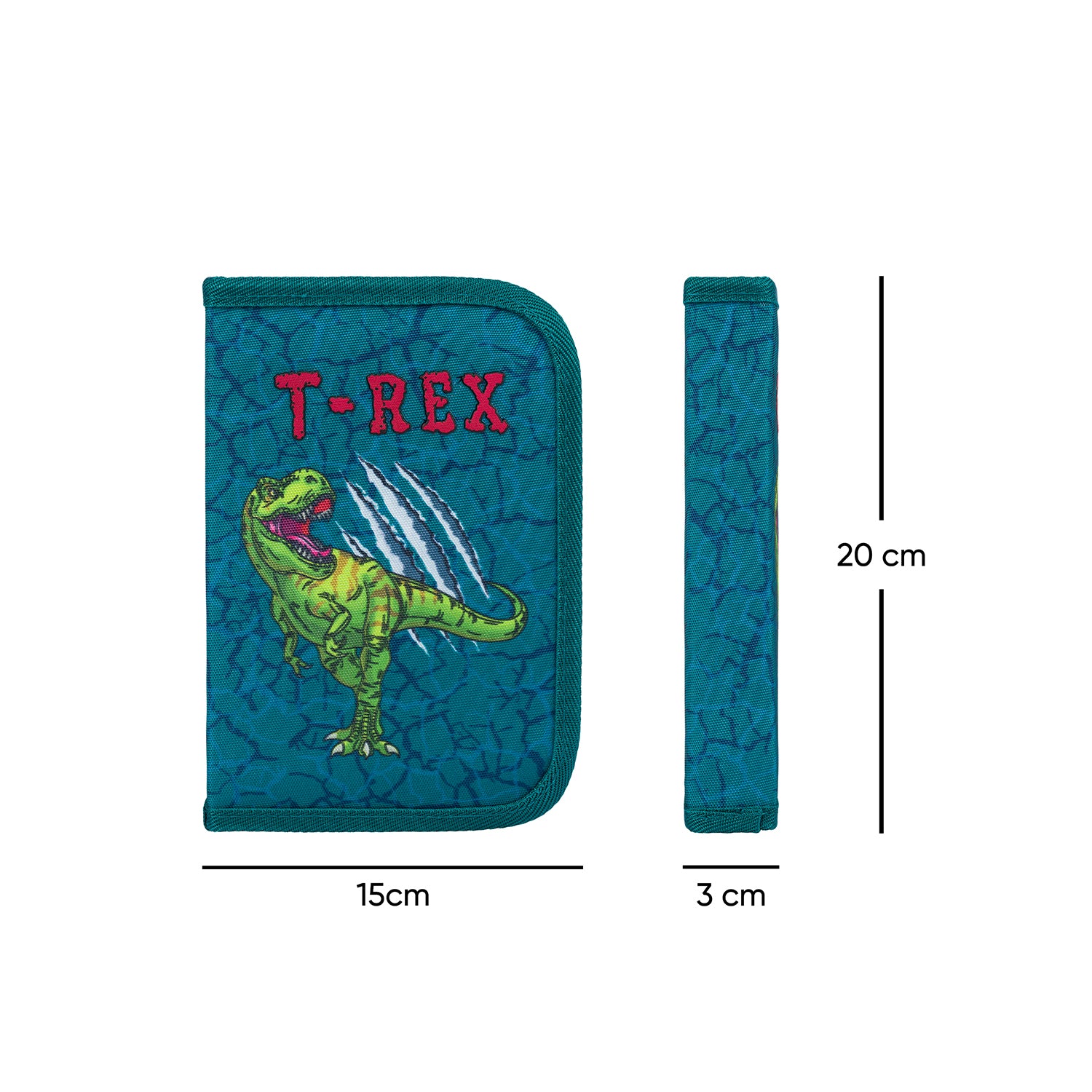 baagl-t-rex-trousse-scolaire-1-compartiment-dinosaure-gar-on image 5