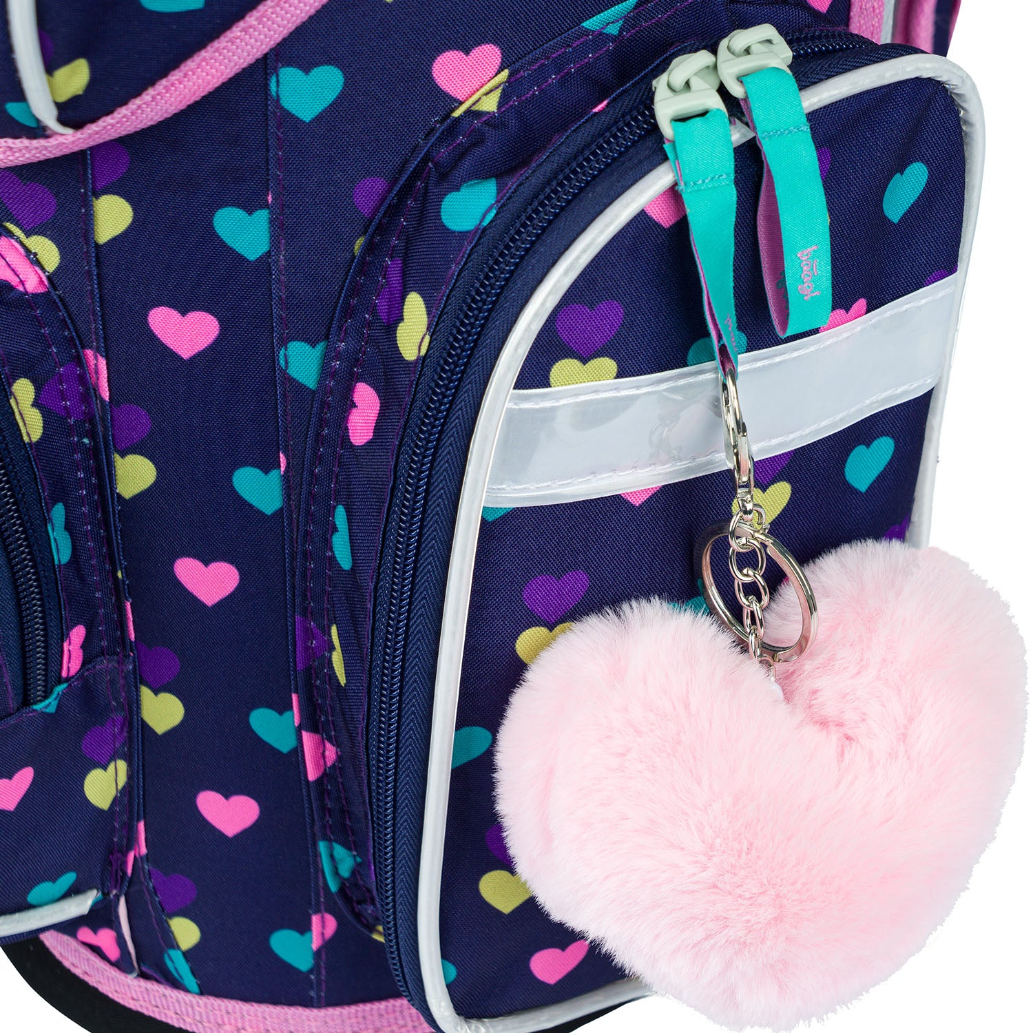 baagl-ergo-pink-hearts-cartable-rose-19-l-ergonomique image 6