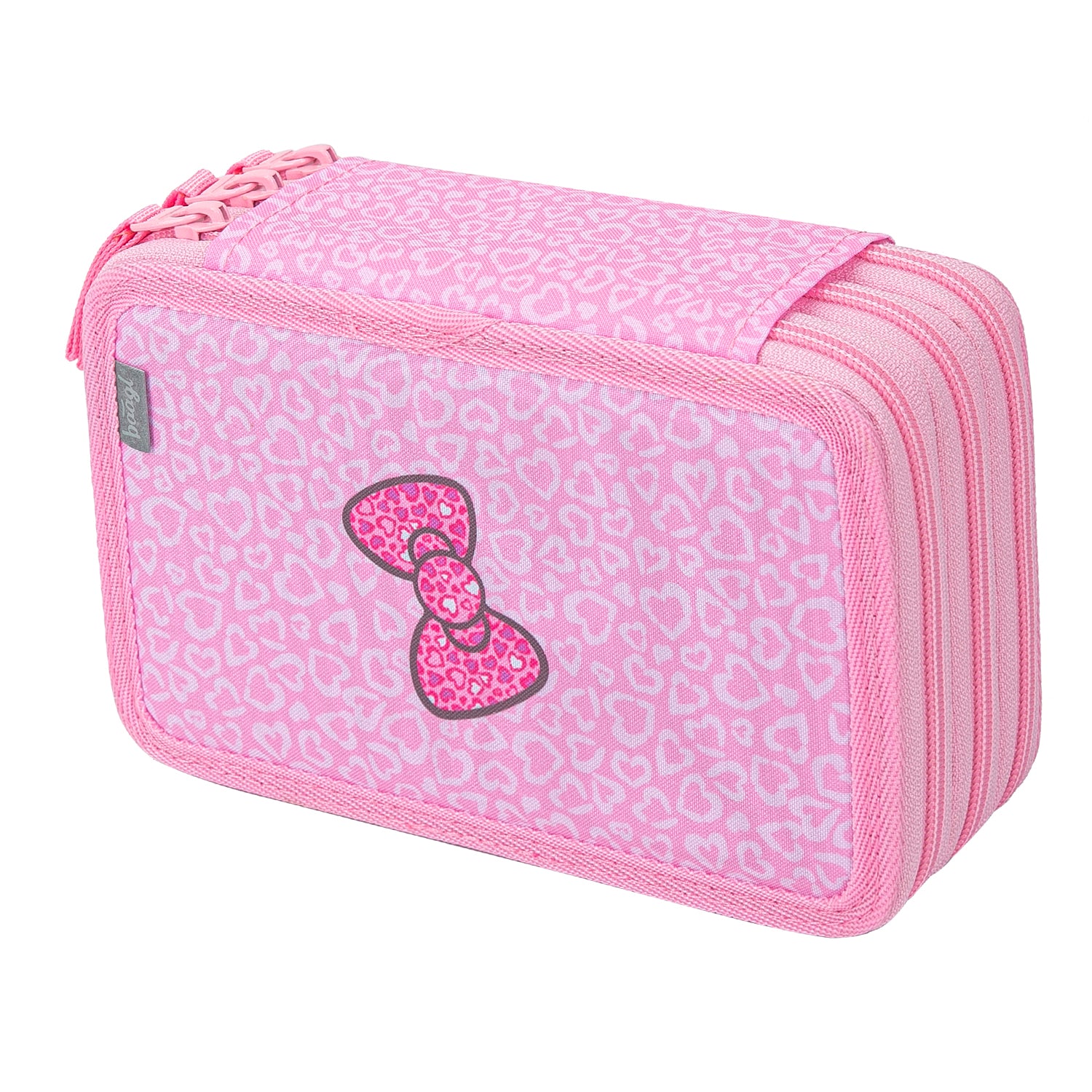 baagl-hello-kitty-sweet-leopard-trousse-3-compartiments-fille image 2