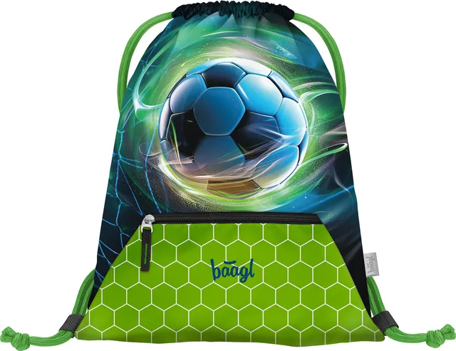 baagl-football-ball-sac-gym-enfant-poche-zip-ballon-foot image 1