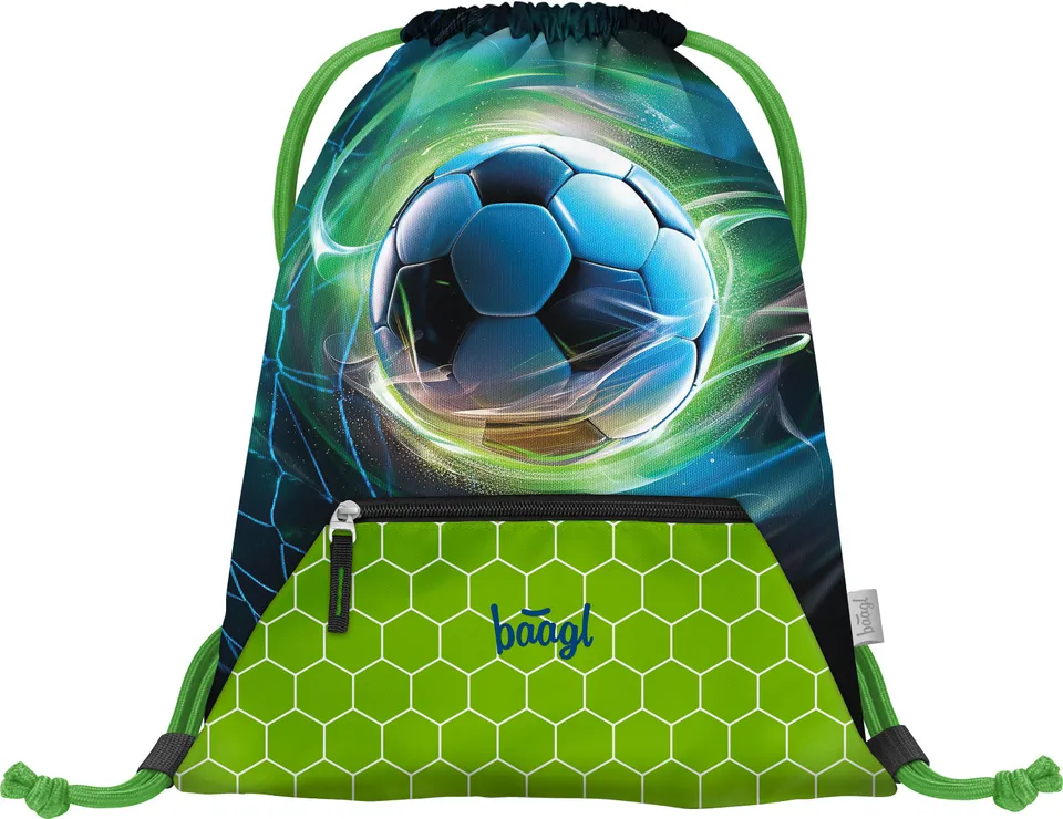 baagl-football-ball-sac-gym-enfant-poche-zip-ballon-foot image 1