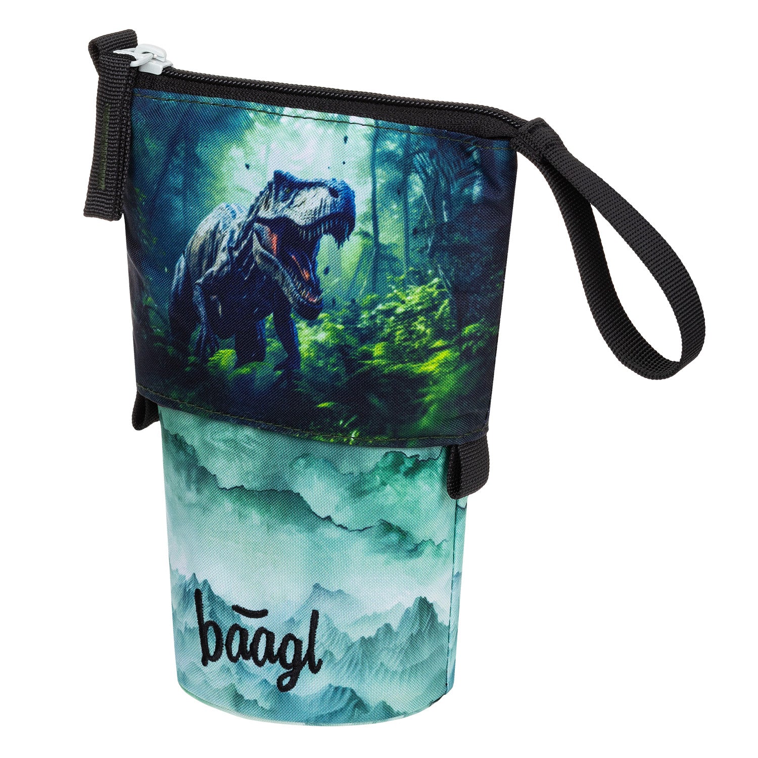 baagl-pop-up-dino-trousse-scolaire-recycl-e-stand image 2
