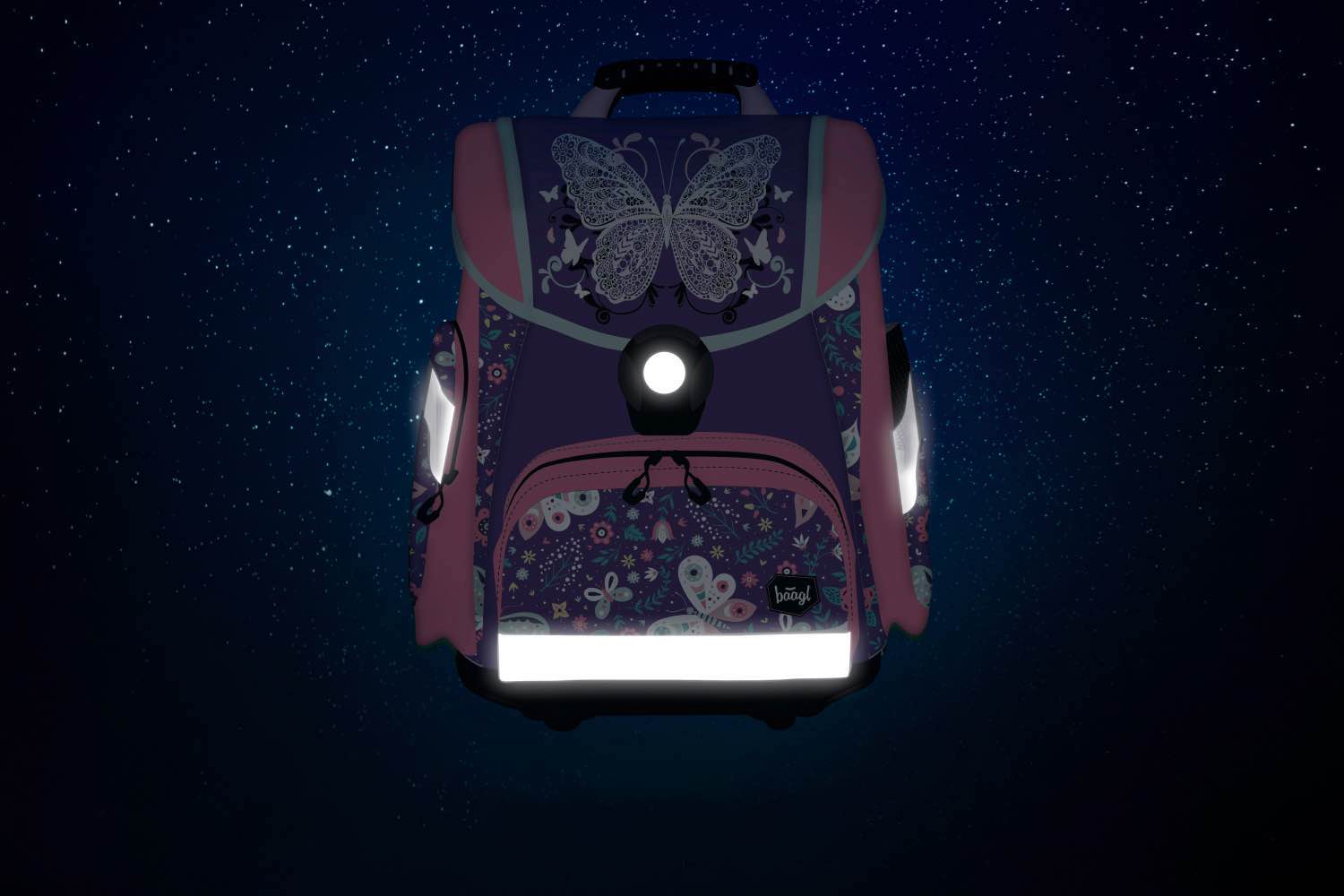 baagl-classic-butterfly-cartable-fille-rigide-18-l image 6