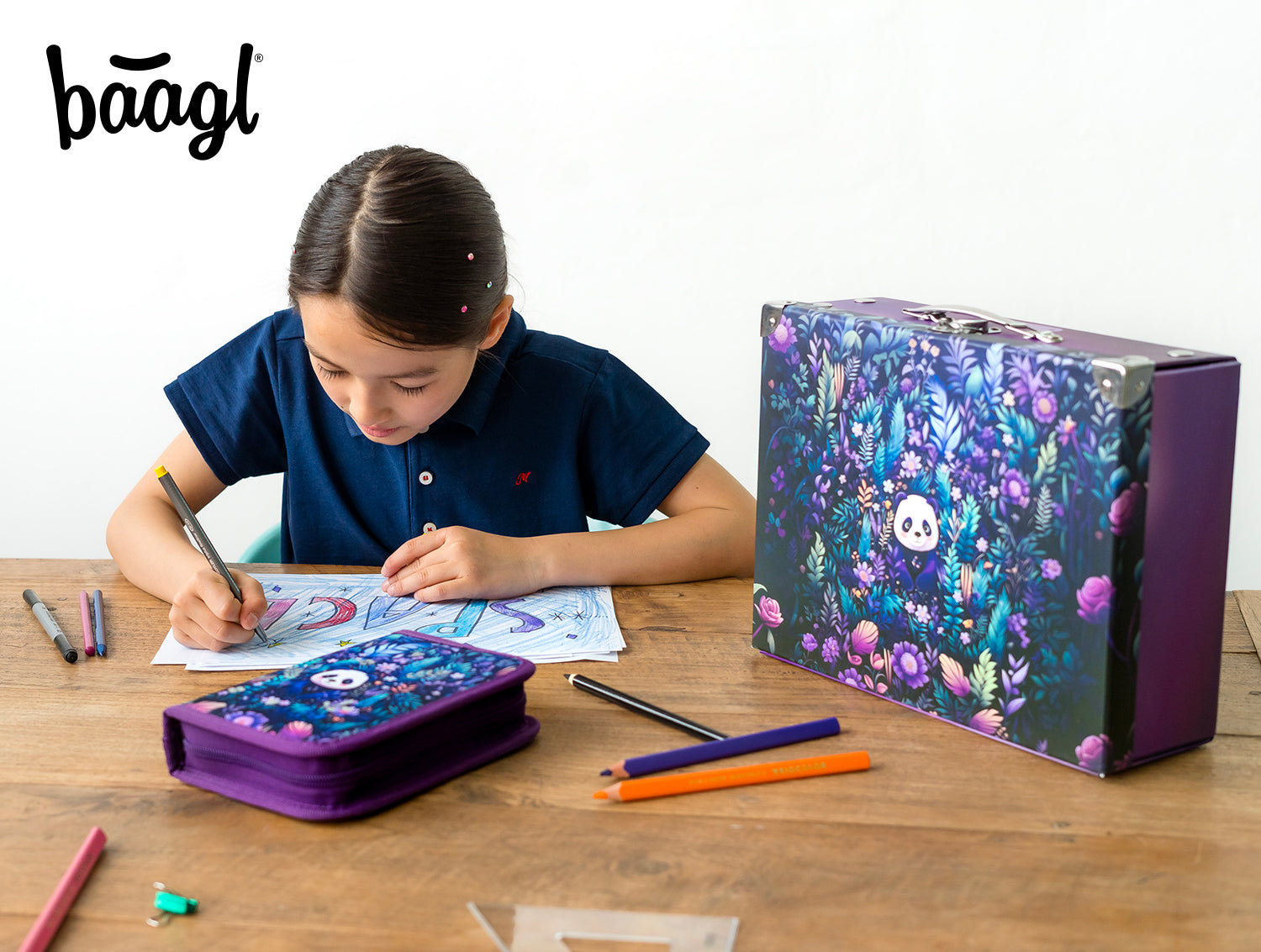 baagl-jungle-panda-mallette-scolaire-pliable-enfant image 5