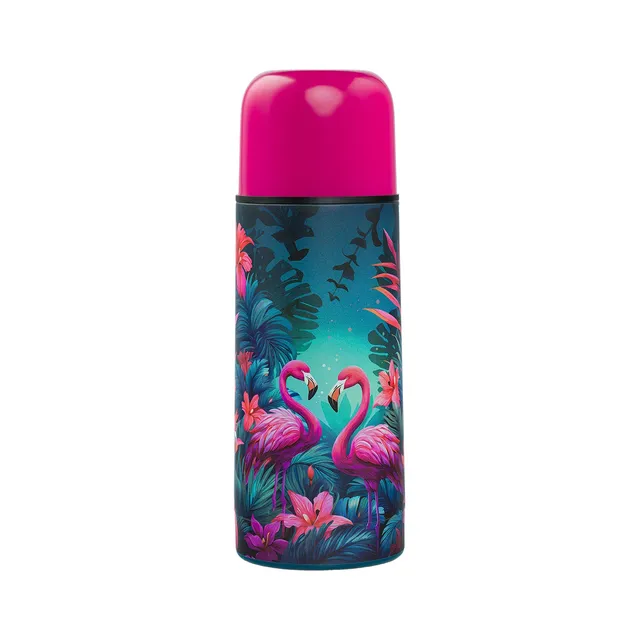 baagl-thermo-flamingos-gourde-isotherme-550-ml image 1