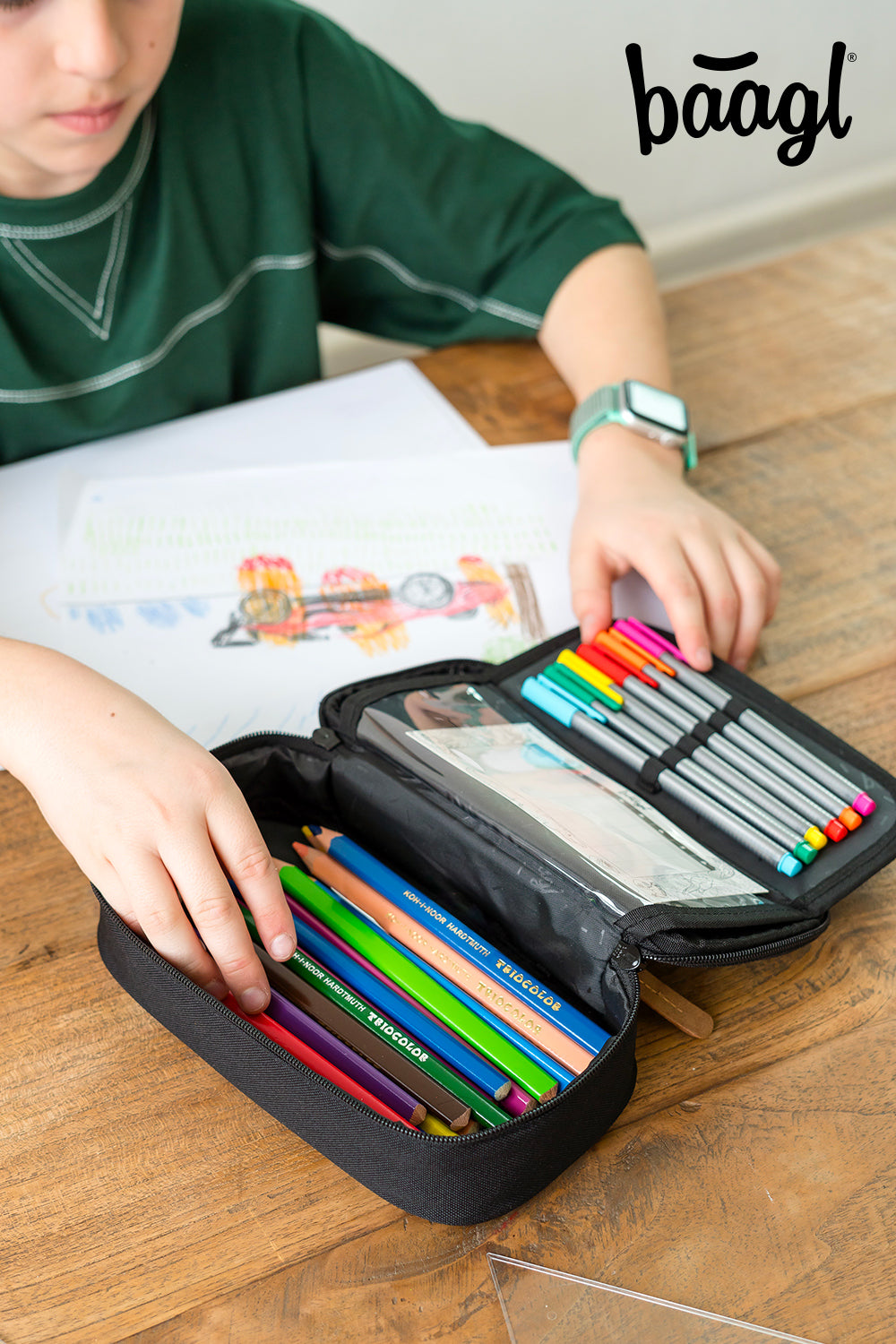 baagl-darkness-tui-trousse-scolaire-noire image 6