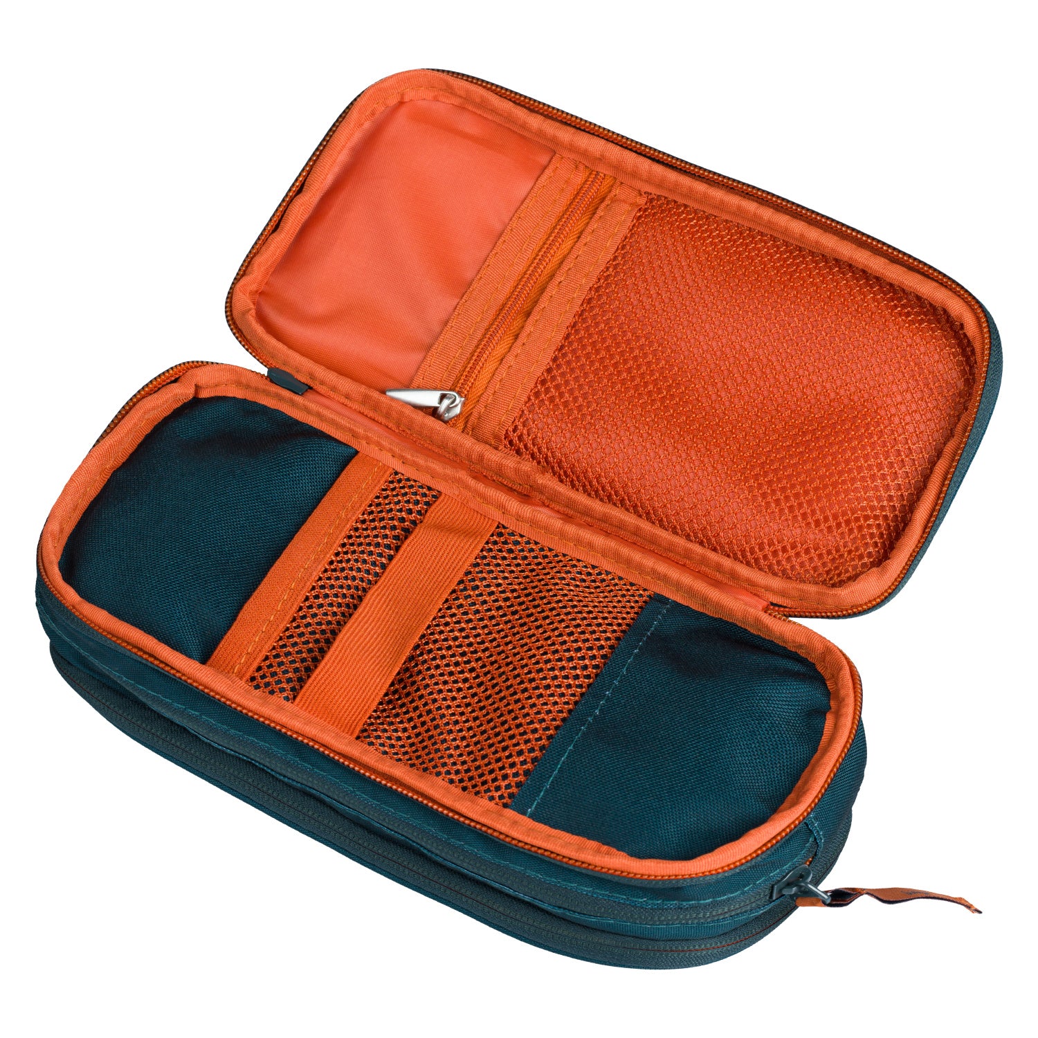 baagl-petrol-trousse-tudiante-3-compartiments-zip image 2
