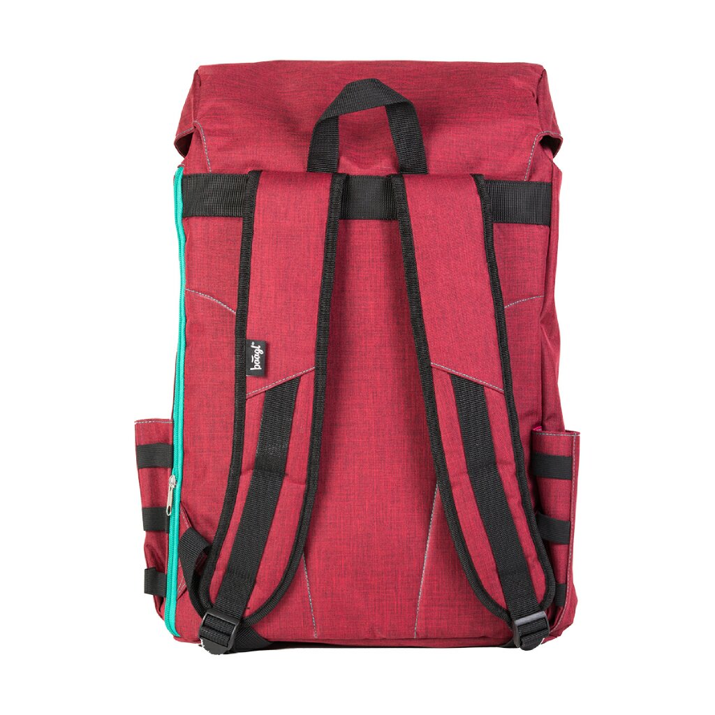 baagl-red-sac-dos-tudiant-rouge-imperm-able image 4