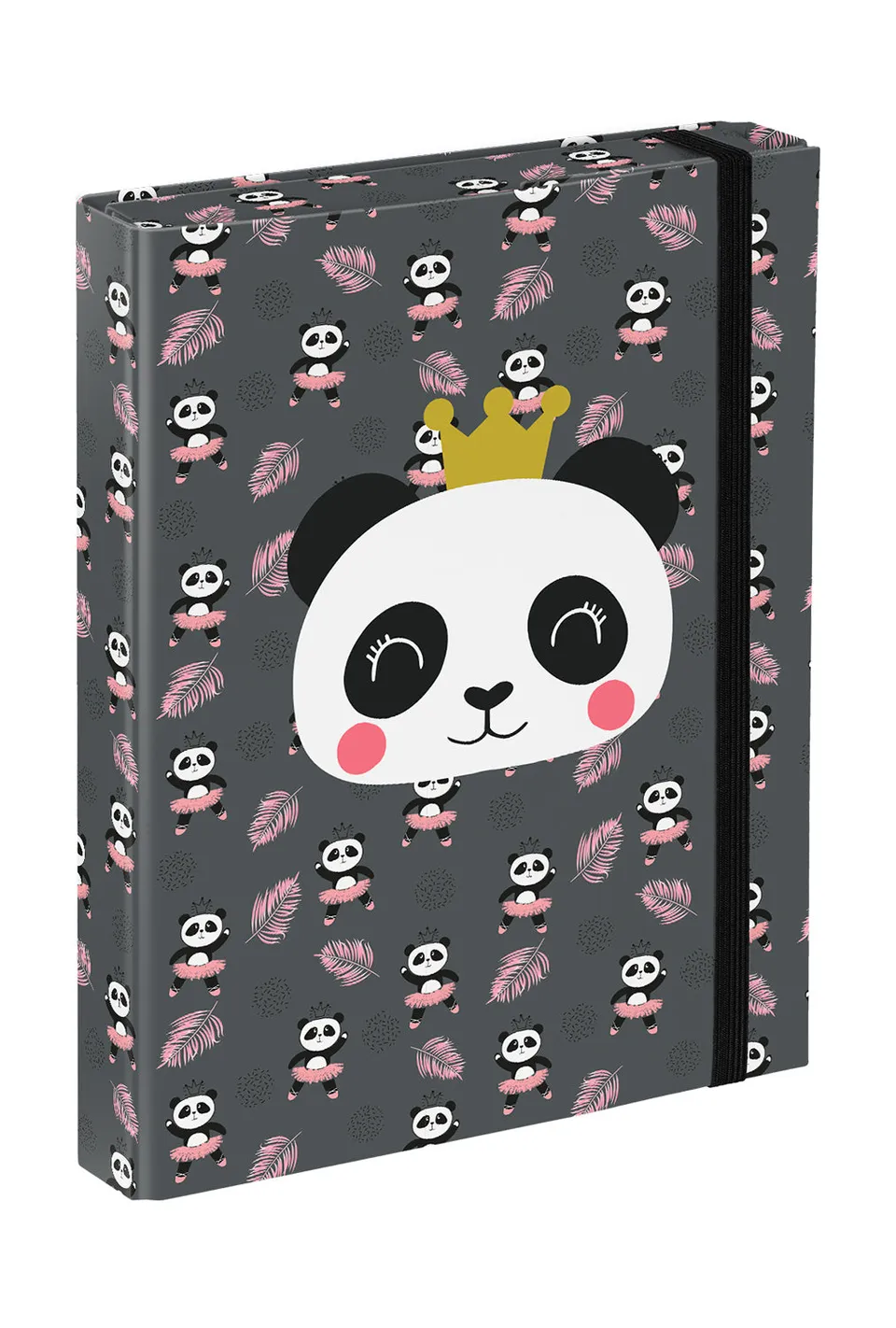 baagl-panda-chemise-lastique-a5-prot-ge-cahier image 1