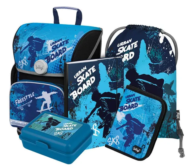 baagl-school-sets-ergo-skateboard-ii-set-cartable-gar-on image 1