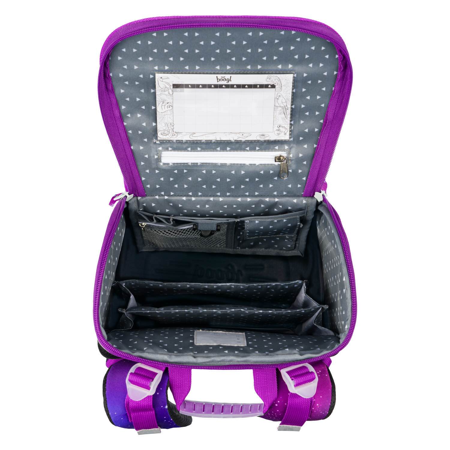 baagl-zippy-unicorn-universe-ii-ensemble-cartable-fille-ergonomique image 6