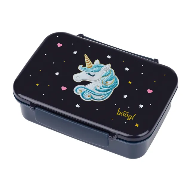 baagl-lunch-boxes-unicorn-gold-bo-te-lunch-compartiments image 1
