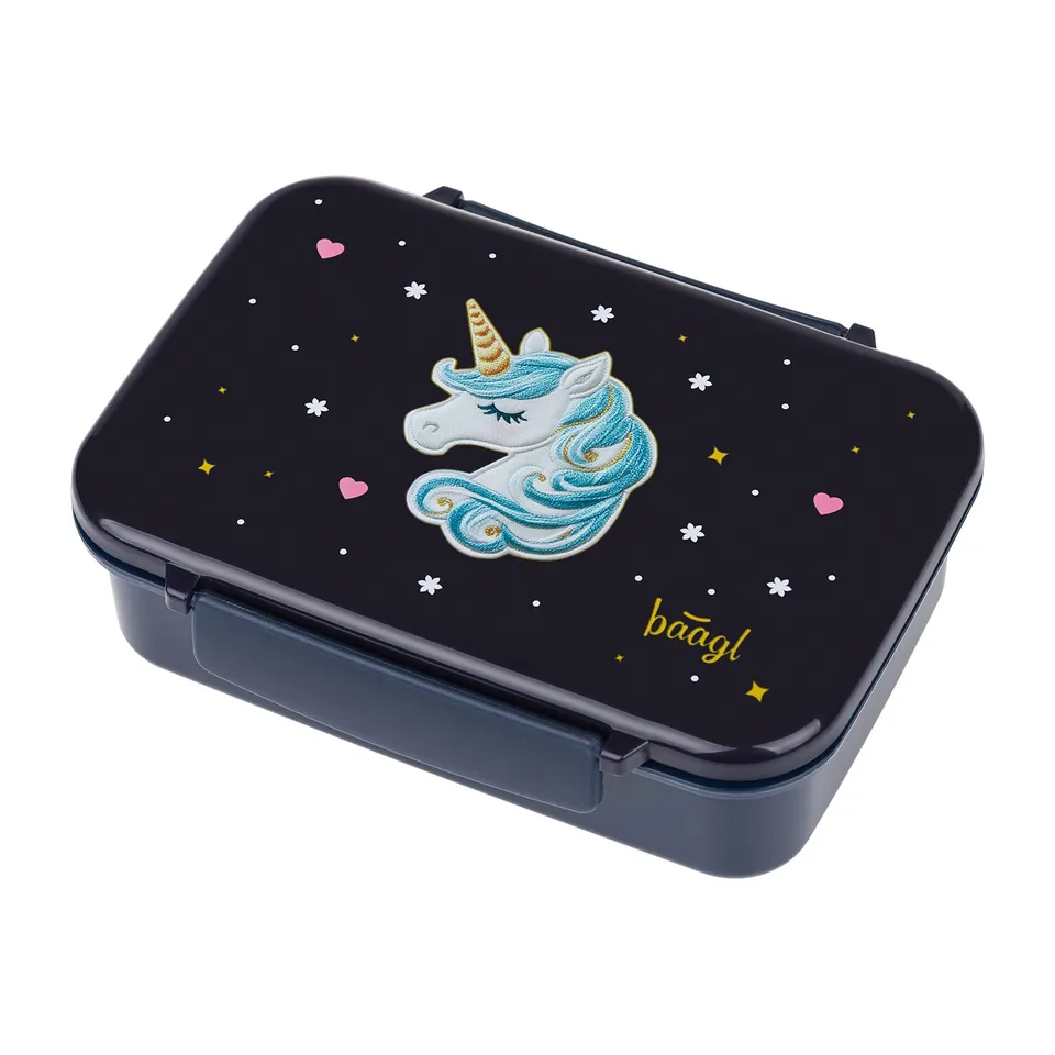 baagl-lunch-boxes-unicorn-gold-bo-te-lunch-compartiments image 1